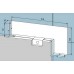 Угловой фитинг для фрамуги и боковой панели с осью Dorma PT 40 