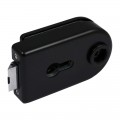 Замок под ключевую вставку HAG ID-550RB BLC - черный матовый