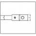 Стабилизационная штанга в наборе Bohle square 15x15 Стекло-стена 90°