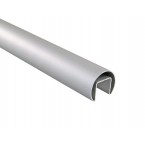 Поручень для лестничных ограждений (анод. алюминий) T-104A AL D42,4mm